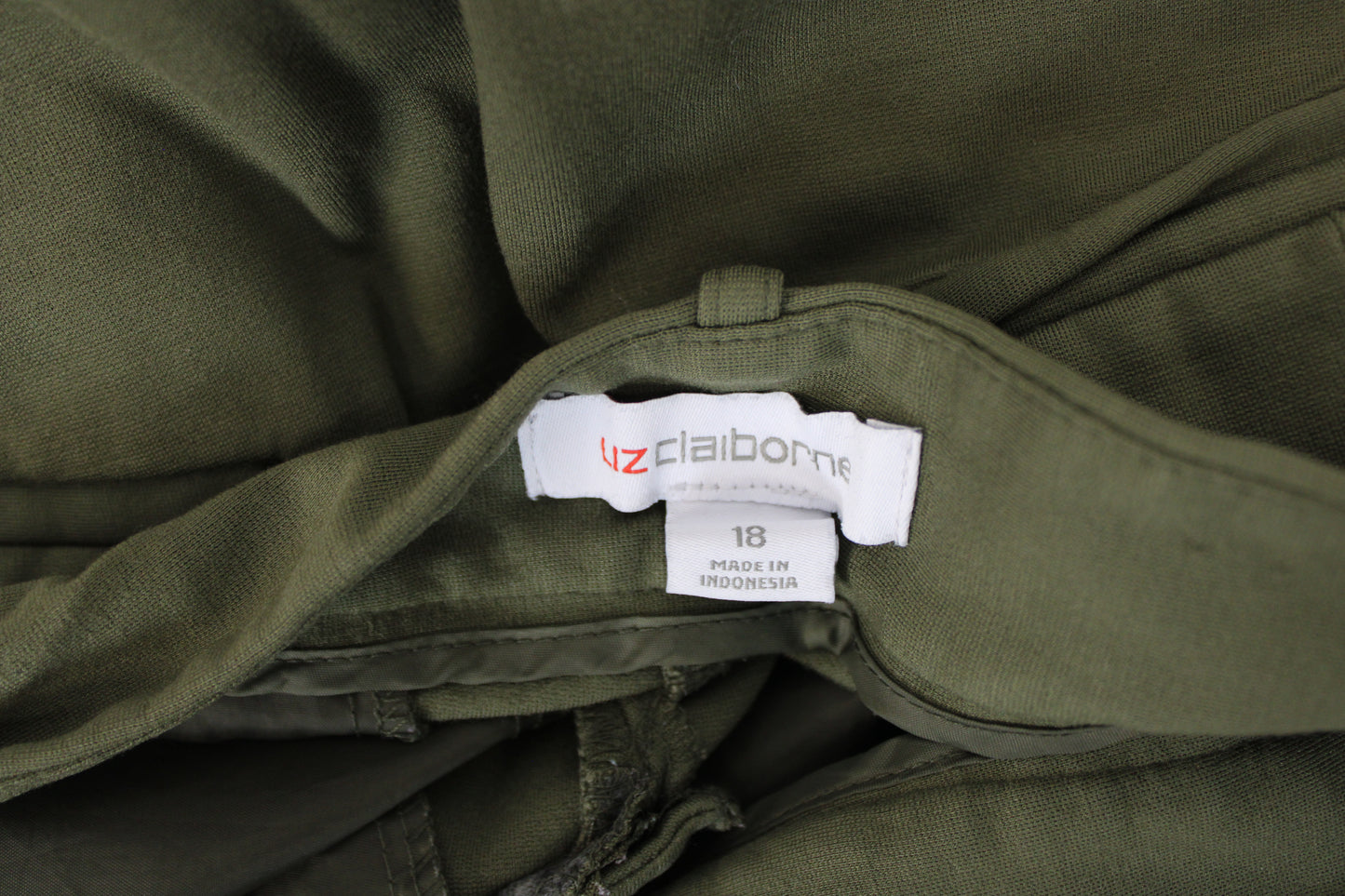 Liz Claiborne Capri Pants, Green, Women’s 18