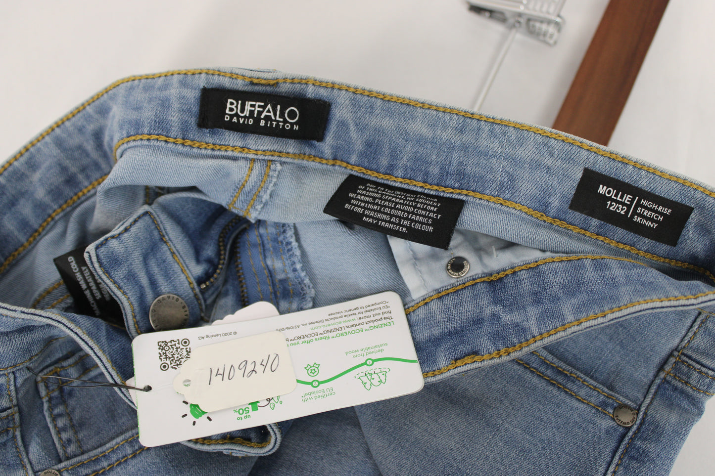 Buffalo David Bitton Mollie High Rise Strech Skinny Jeans, Women’s 12/32