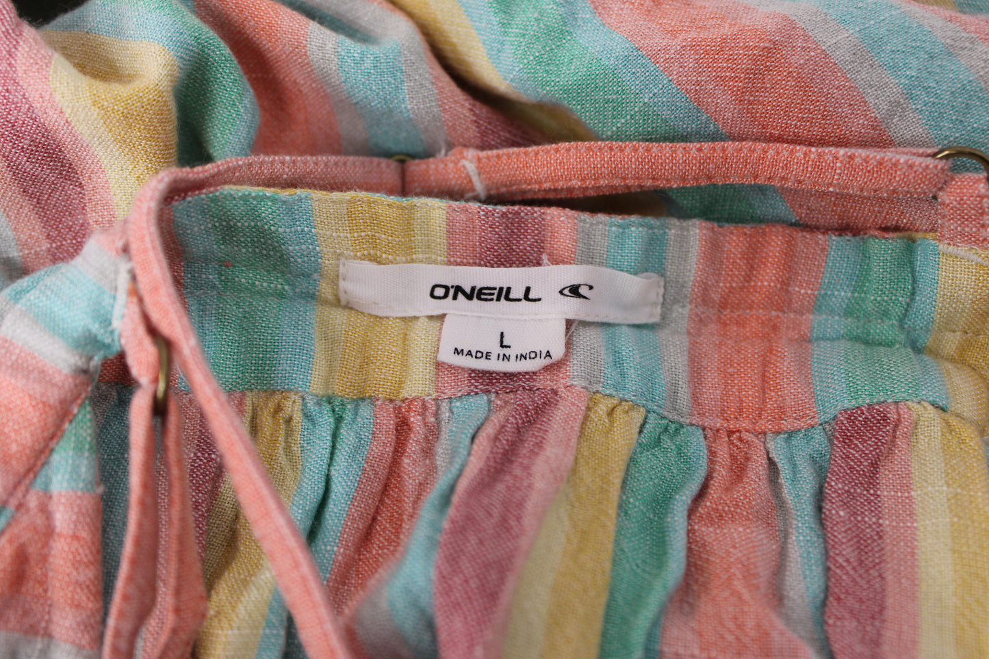 O’Neill Multicolor Striped Dress, Women’s L