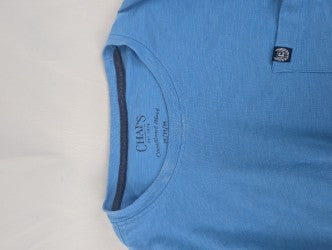 Chaps Ralph Lauren classic cotton t-shirt, powder blue, Men's M