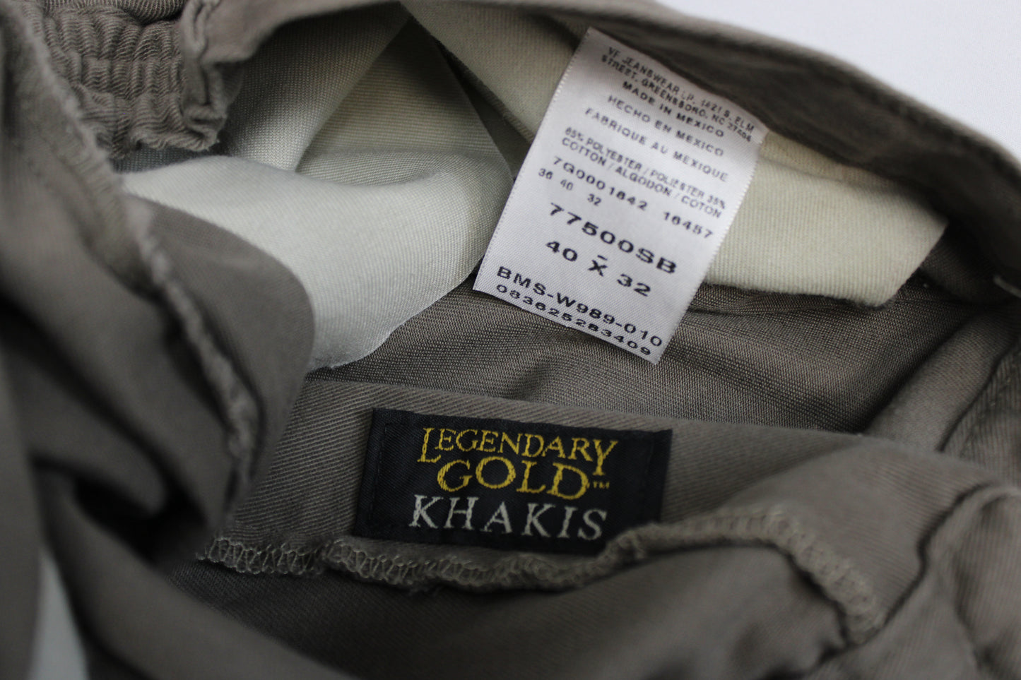 Legendary Gold Khakis, Mens 40/32