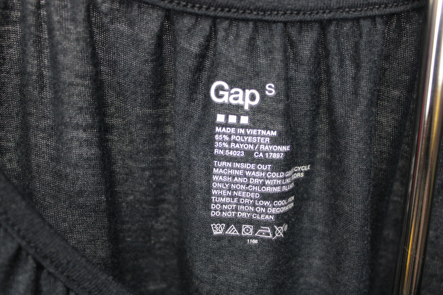 Gap Rhinestone Blouse, Gray, Women’s S