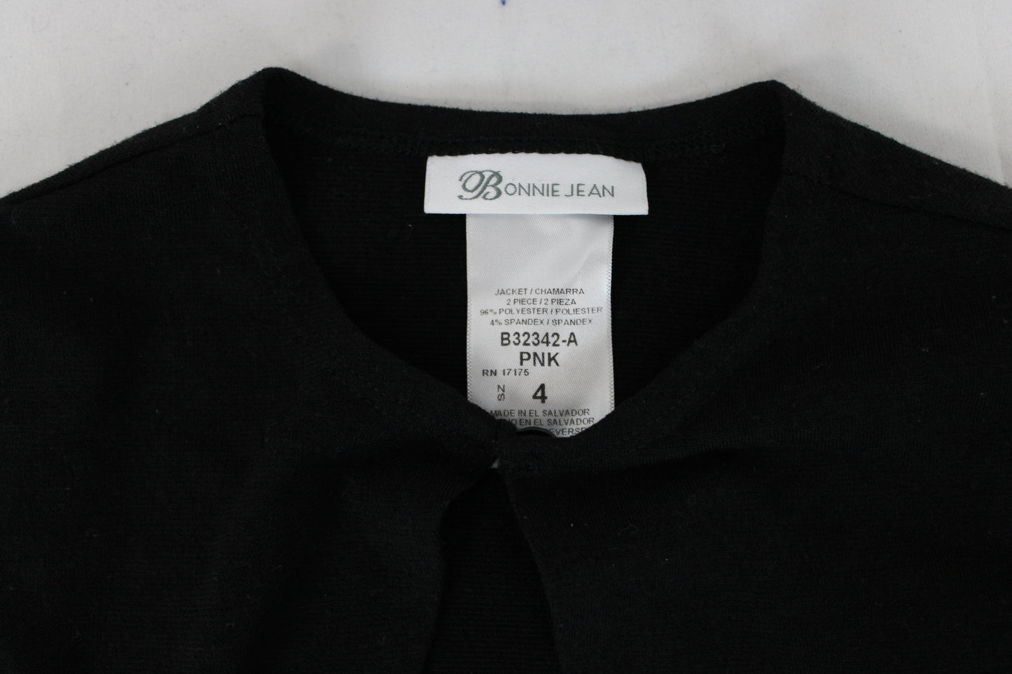 Bonnie Jean Cardigan Coverup, Black, Youth 4