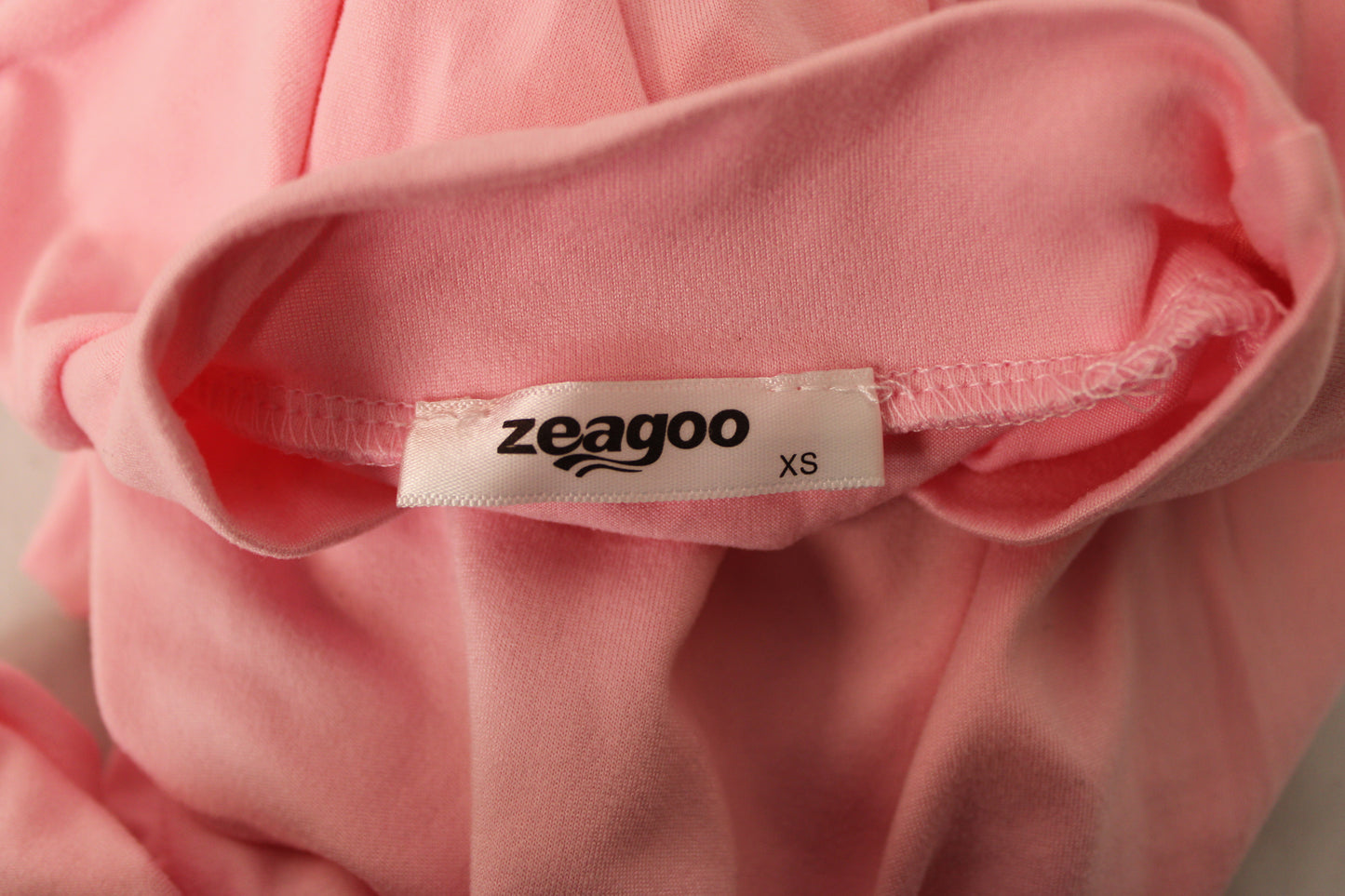 Zeagoo Long Sleeve Mock Turtleneck Shirt, Pink, Women’s XS