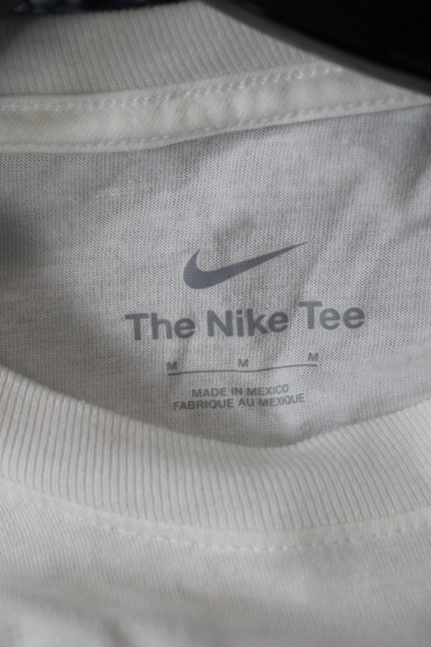Nike The Nike Tee Baseball Long Sleeve T-Shirt, White, Men’s M