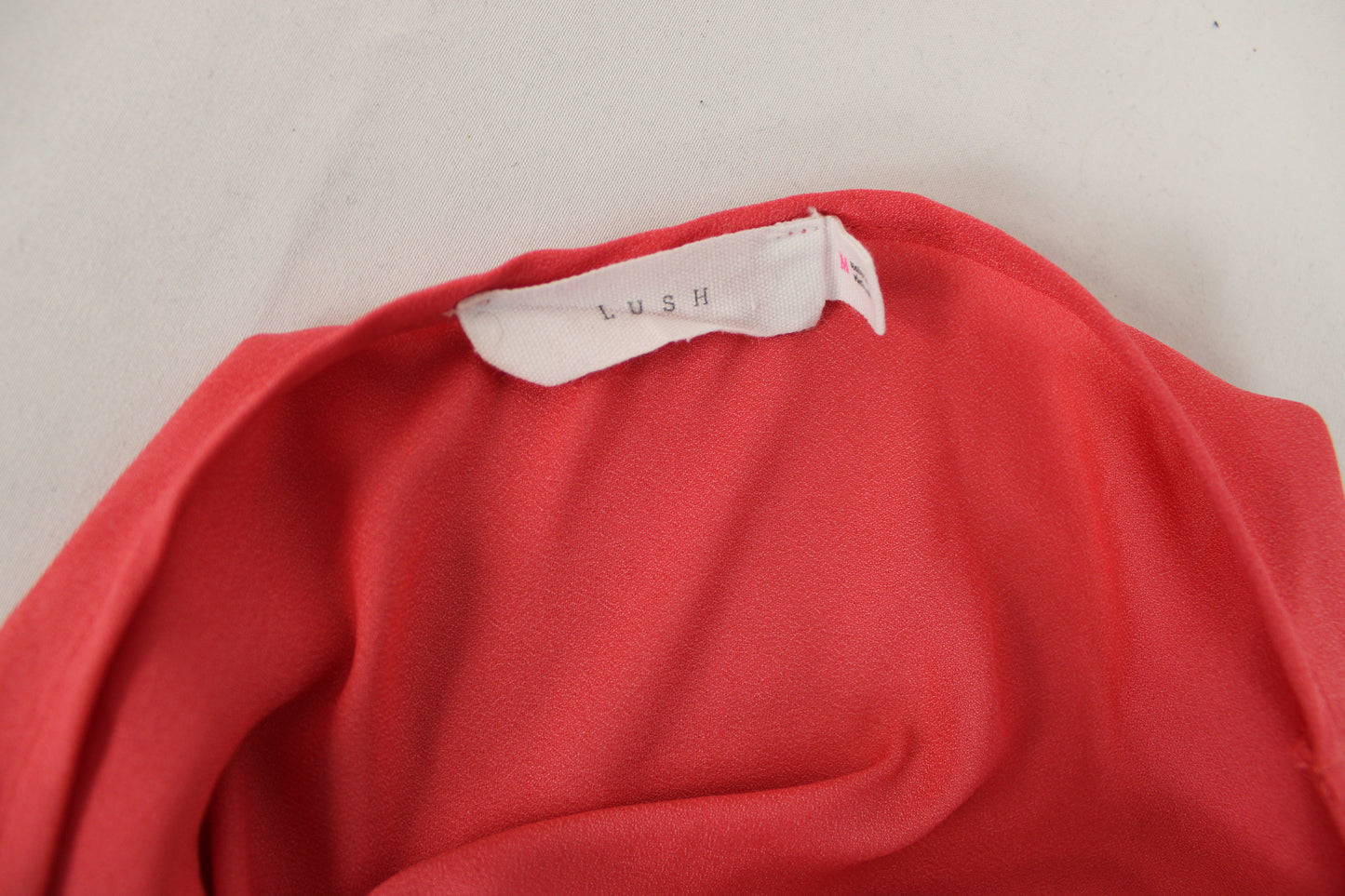 Lush Coral Blouse, Women’s L