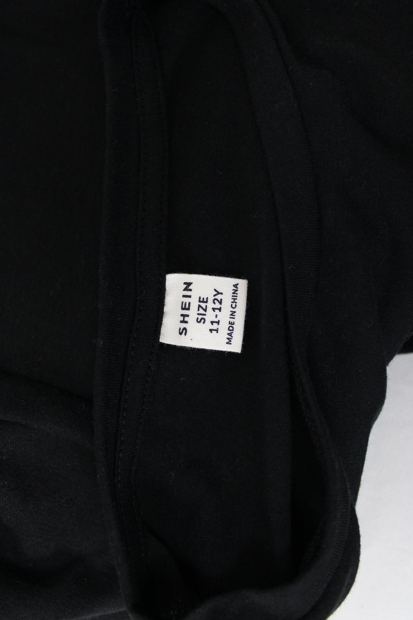 SHIEN LA Rock the World Short Sleeve Shirt, Black, Girls 11/12