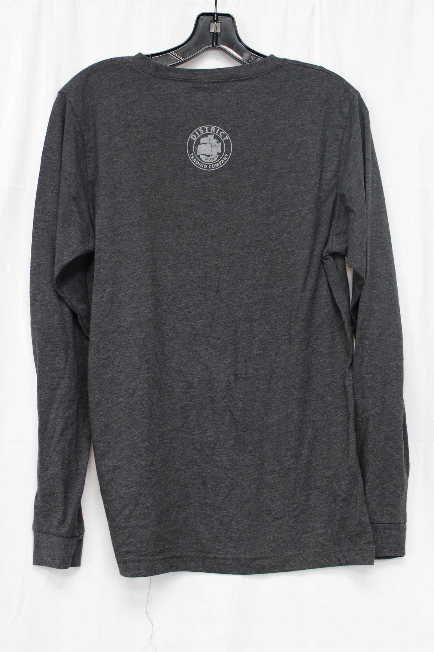 District Trading Company Salem Long Sleeve T-Shirt, Gray, Men’s XL