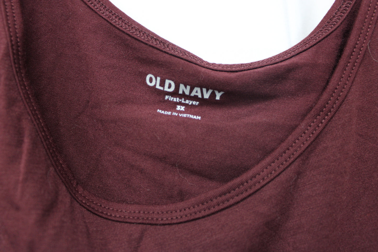 Old Navy First Layer Tank Top, Red, Women’s XXXL