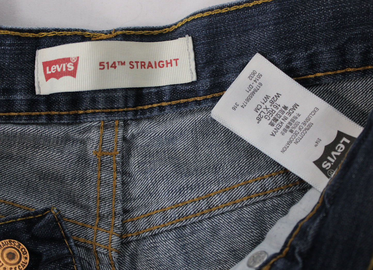 Levi 514 Straight Leg Jeans, Women’s 28/28