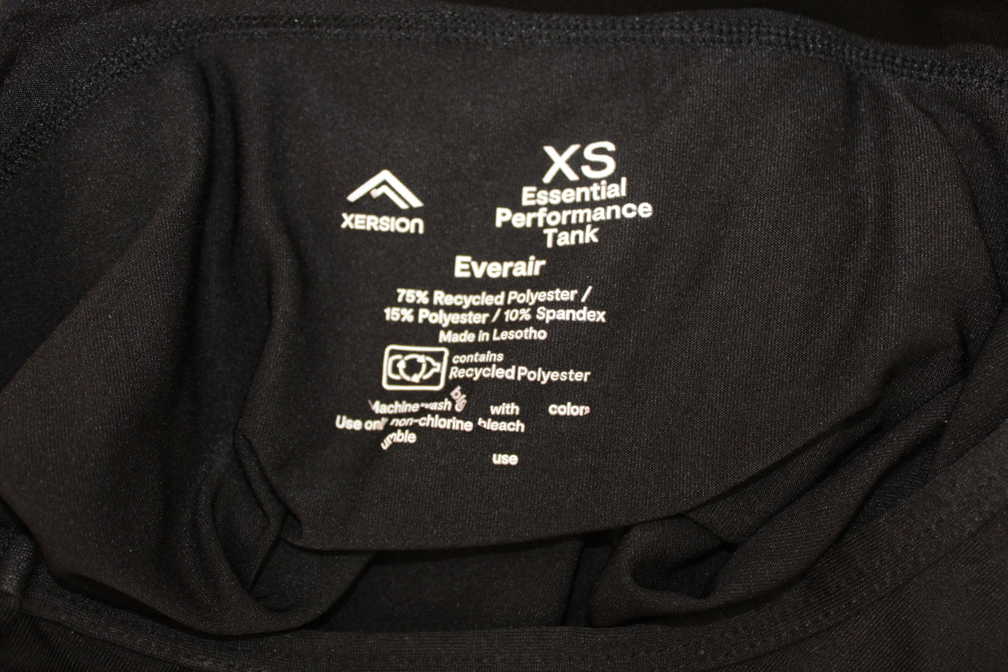 Xersion Essential Performance Tank Top, Black, Women’s XS
