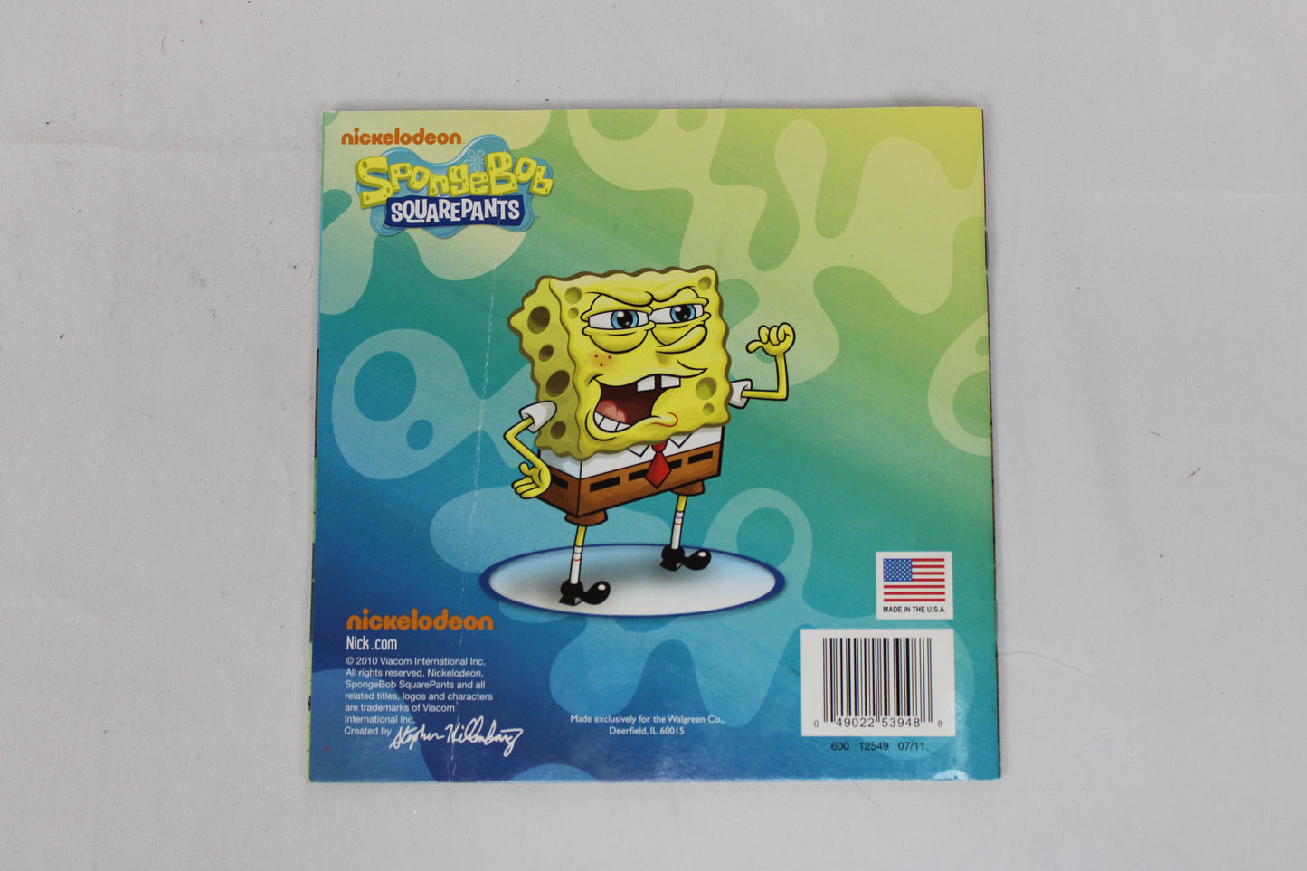 SpongeBob SquarePants Drive-Thru Duty Book