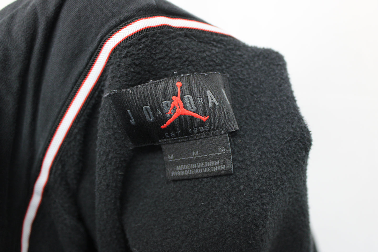 Nike Jordan Zip Up Hoodie, Black, Men’s M