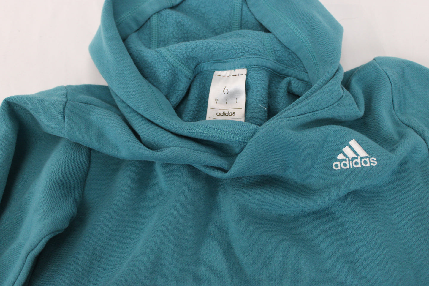 Adidas classic fleece lined hooded sweatshirt, Kid’s 6