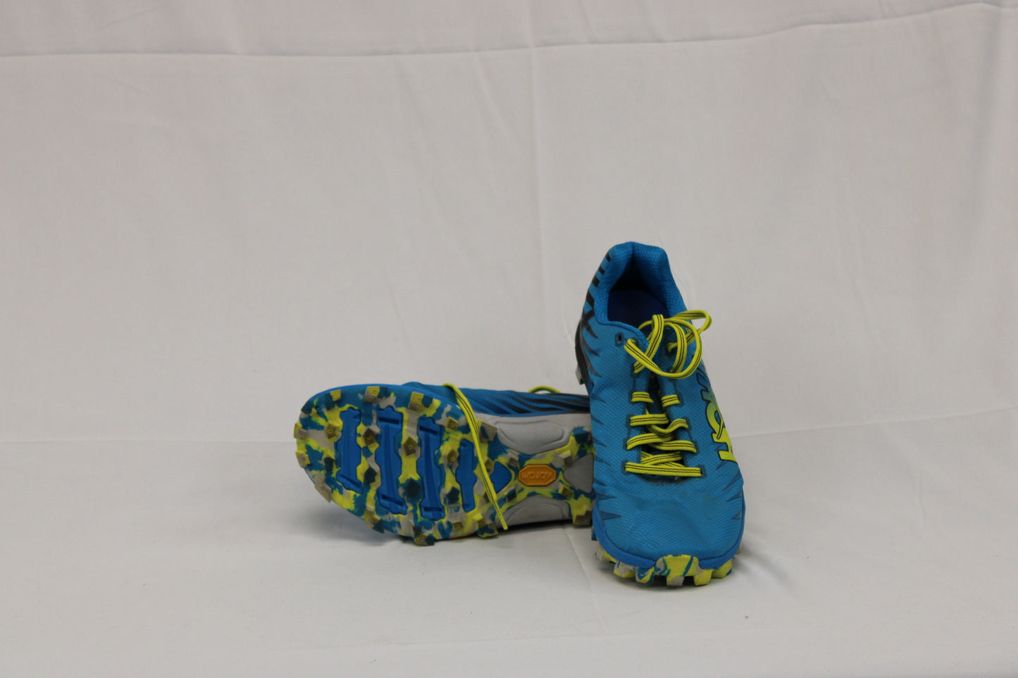 Hoka Evo Jaws trail running shoe, Vibram sole, Men's 7.5