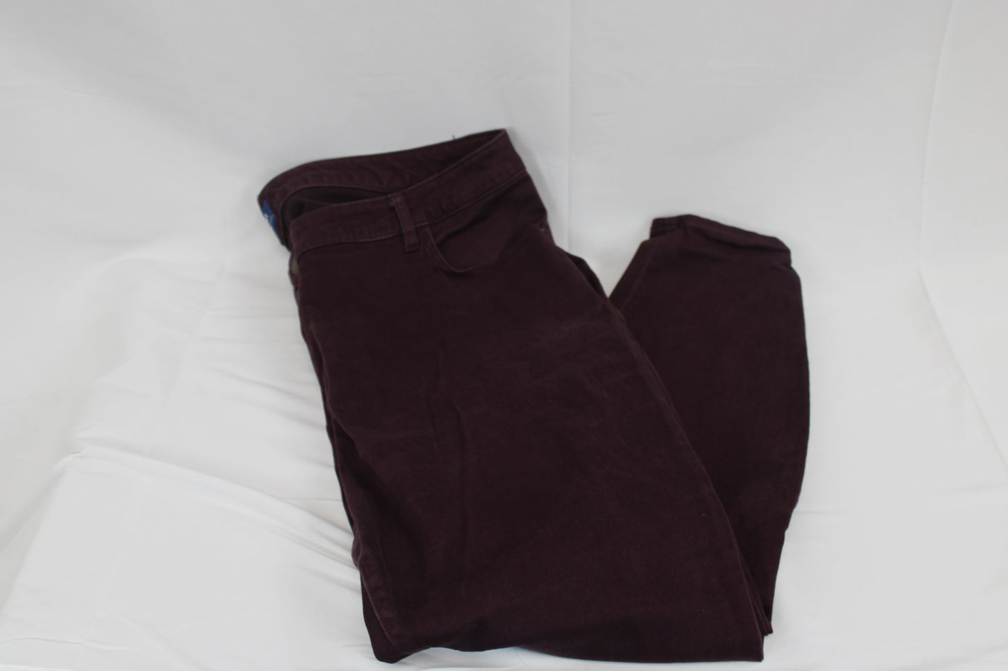 Old Navy Rockstar mid-rise straight leg pant, burgundy, Women's 24+