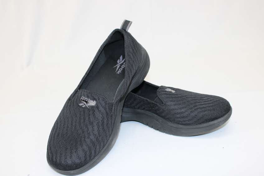 Reebok mesh slip on loafer, Women's 8 wide