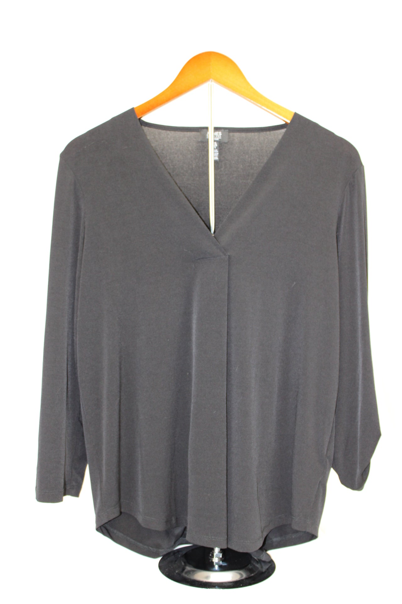 Jones NY 3/4 sleeve polyester blouse, Women's S