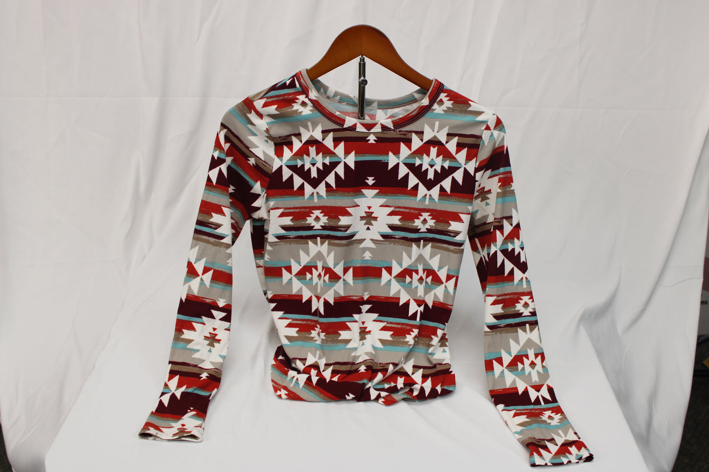 Native Inspired Women's Long Sleeve T, Large