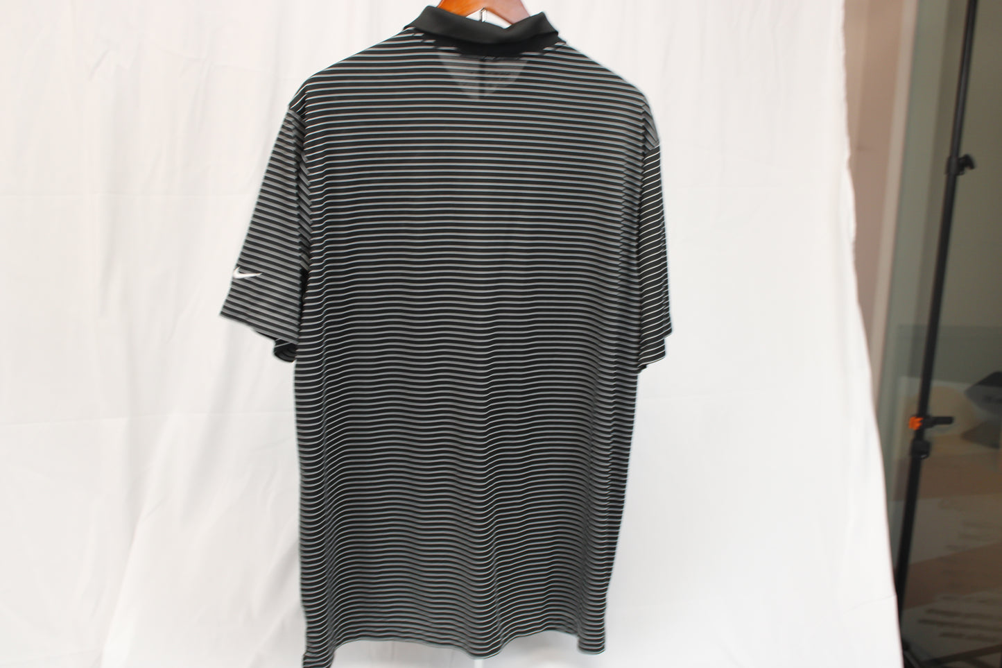 Nike Mens Golf Shirt Black, Size XL