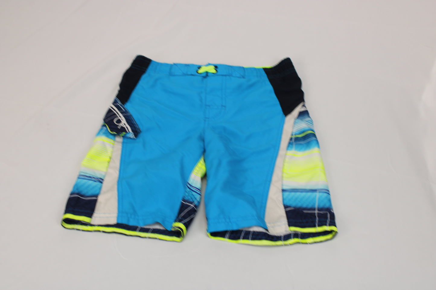 OP striped board short, Boy's 6/7
