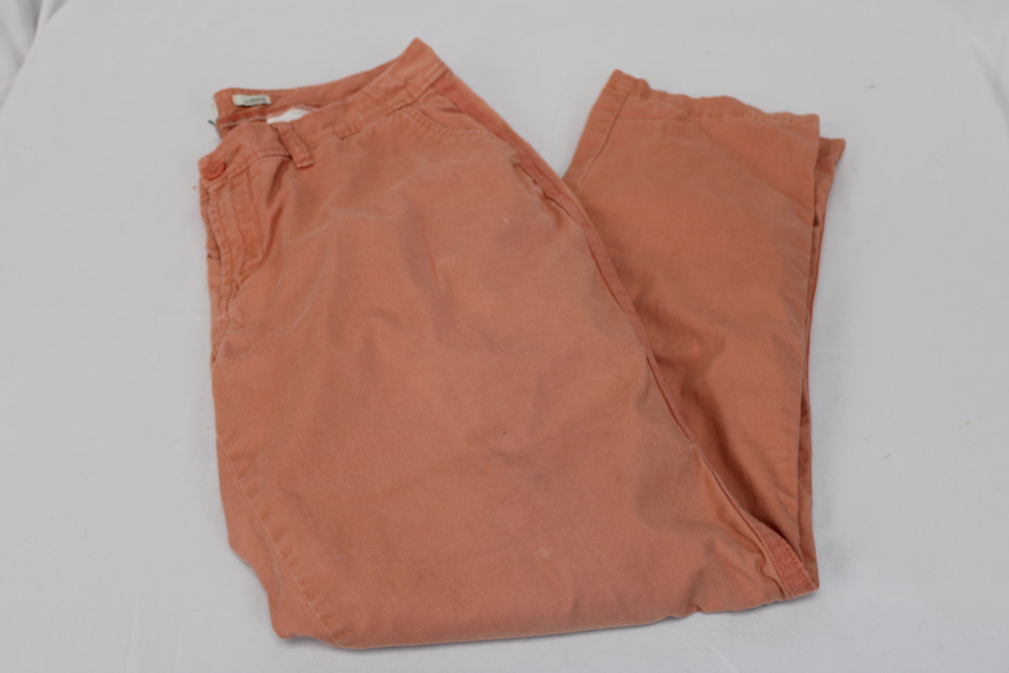A New Day flat front chino pant, coral, Women's 10