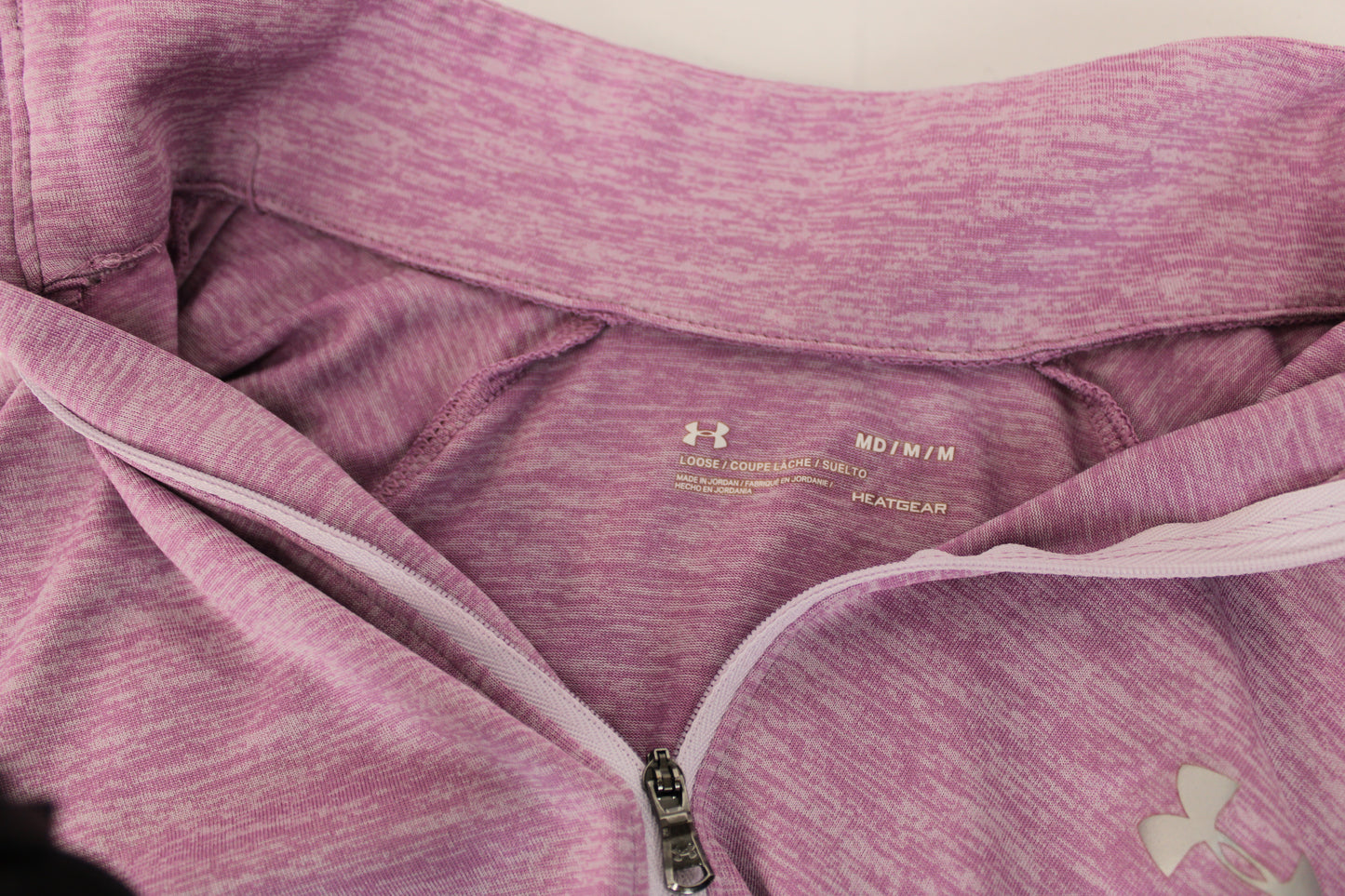 Under Armour Heatgear 1/2 zip workout jacket, Women's M