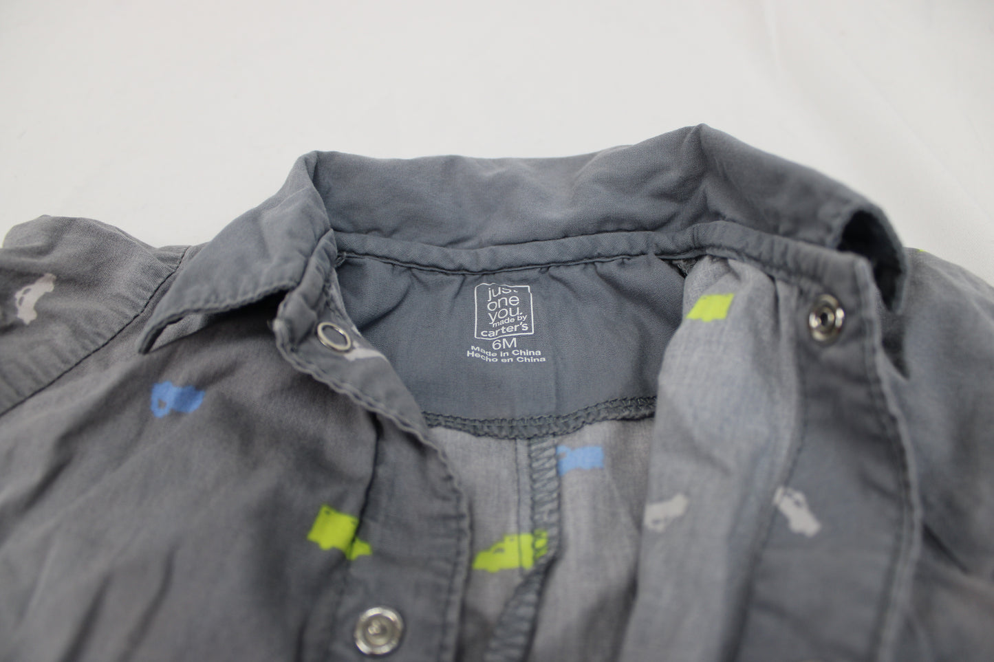 Carter's One piece Infant Shorts outfit, Size 6M