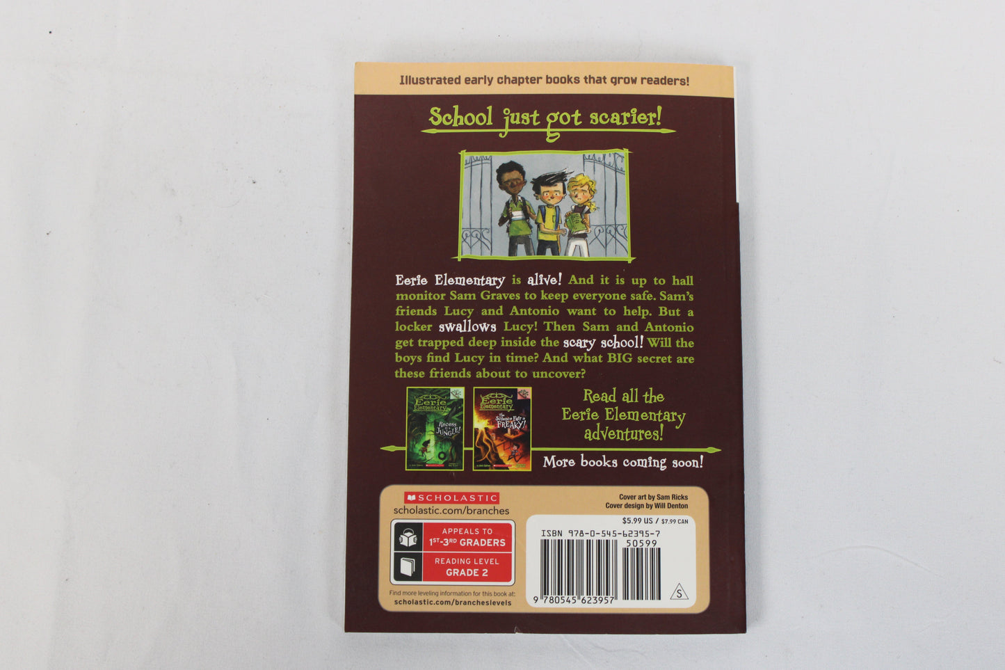 Scholastic Eerie Elementary - The Locker Ate Lucy! Book