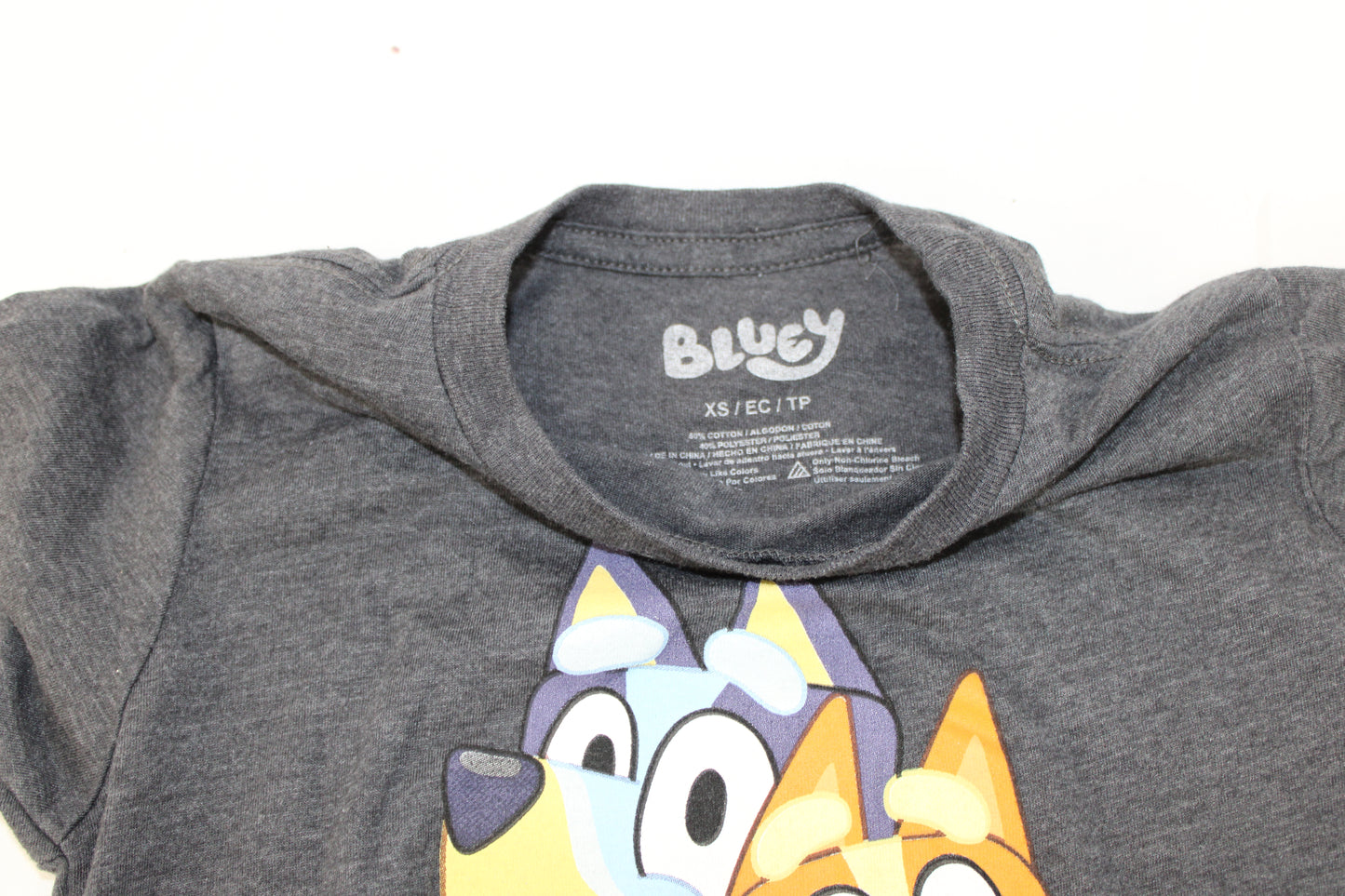 Bluey microfiber cotton t-shirt, Youth XS