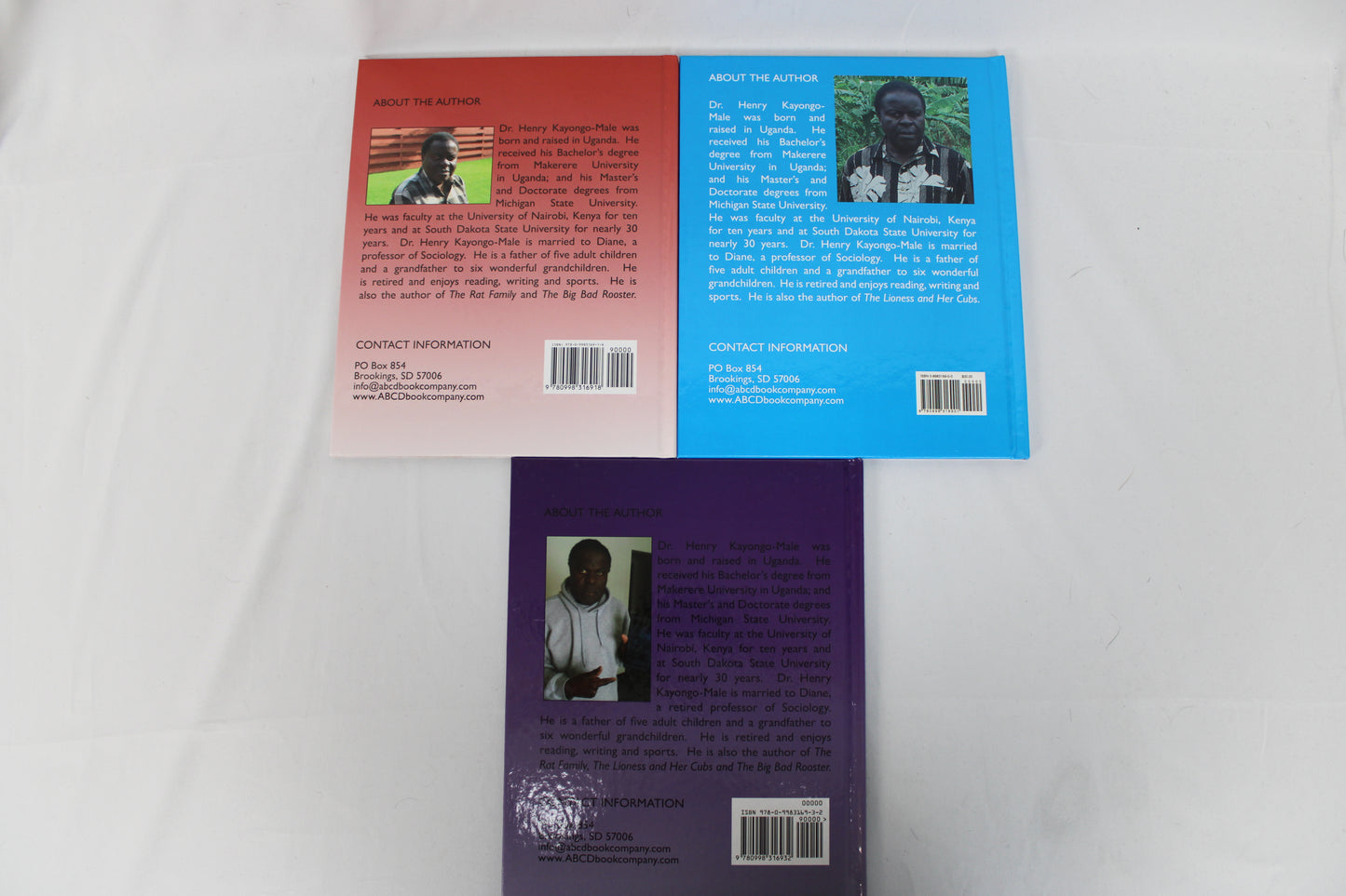 3 piece African Folk Tale Bundle by Henry Kayongo-Male