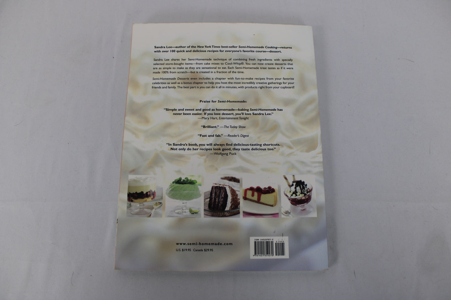 Semi Homemade Desserts by Sandra Lee