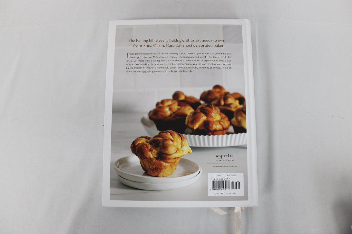 Baking Wisdom by Anna Olson, over 150 recipes