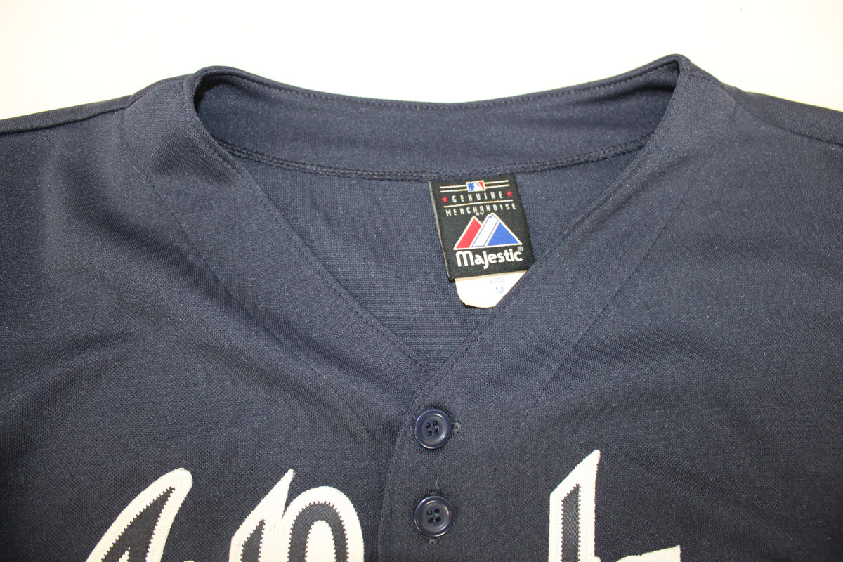 Majestic replica Atlanta Braves alternate uniform, blank, Youth M