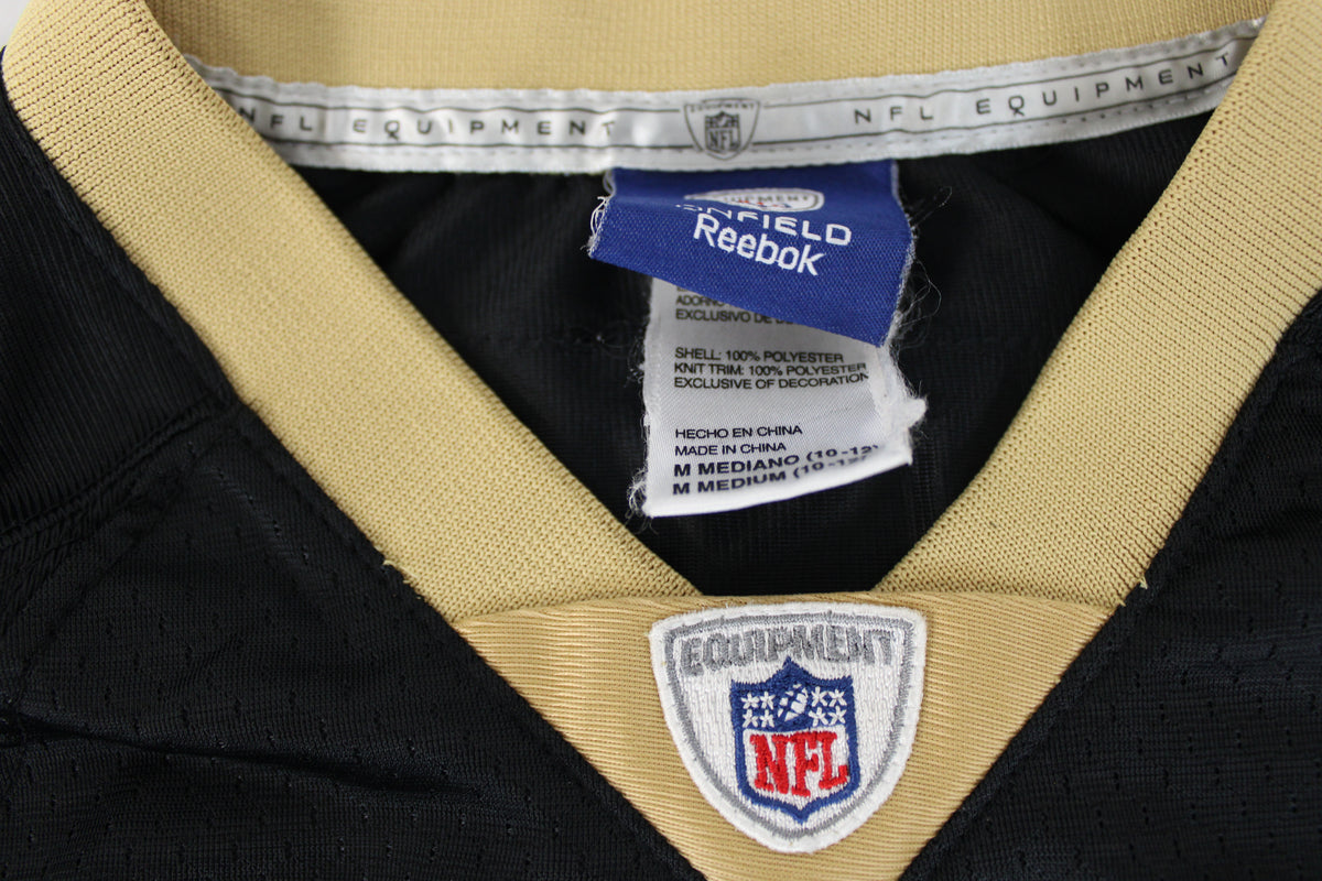 Reebok on field New Orleans Saints Reggie Bush home jersey, Youth M