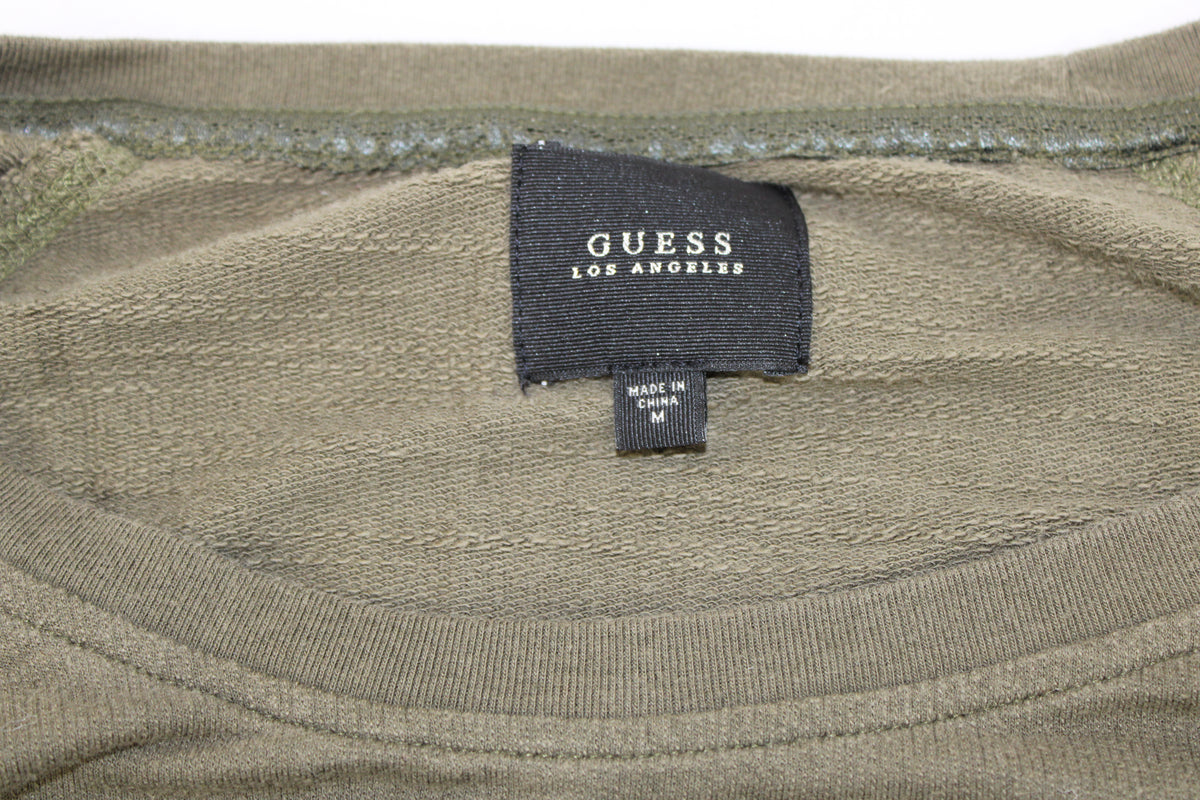 Guess long sleeve army inspired heavy cotton shirt, Women's M