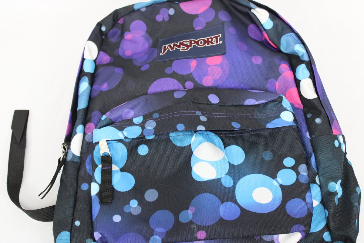 Jansport canvas "City Lights" backpack, gently used