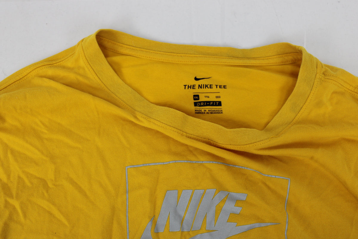 Nike classic cotton long sleeve logo t-shirt, Men's XXL
