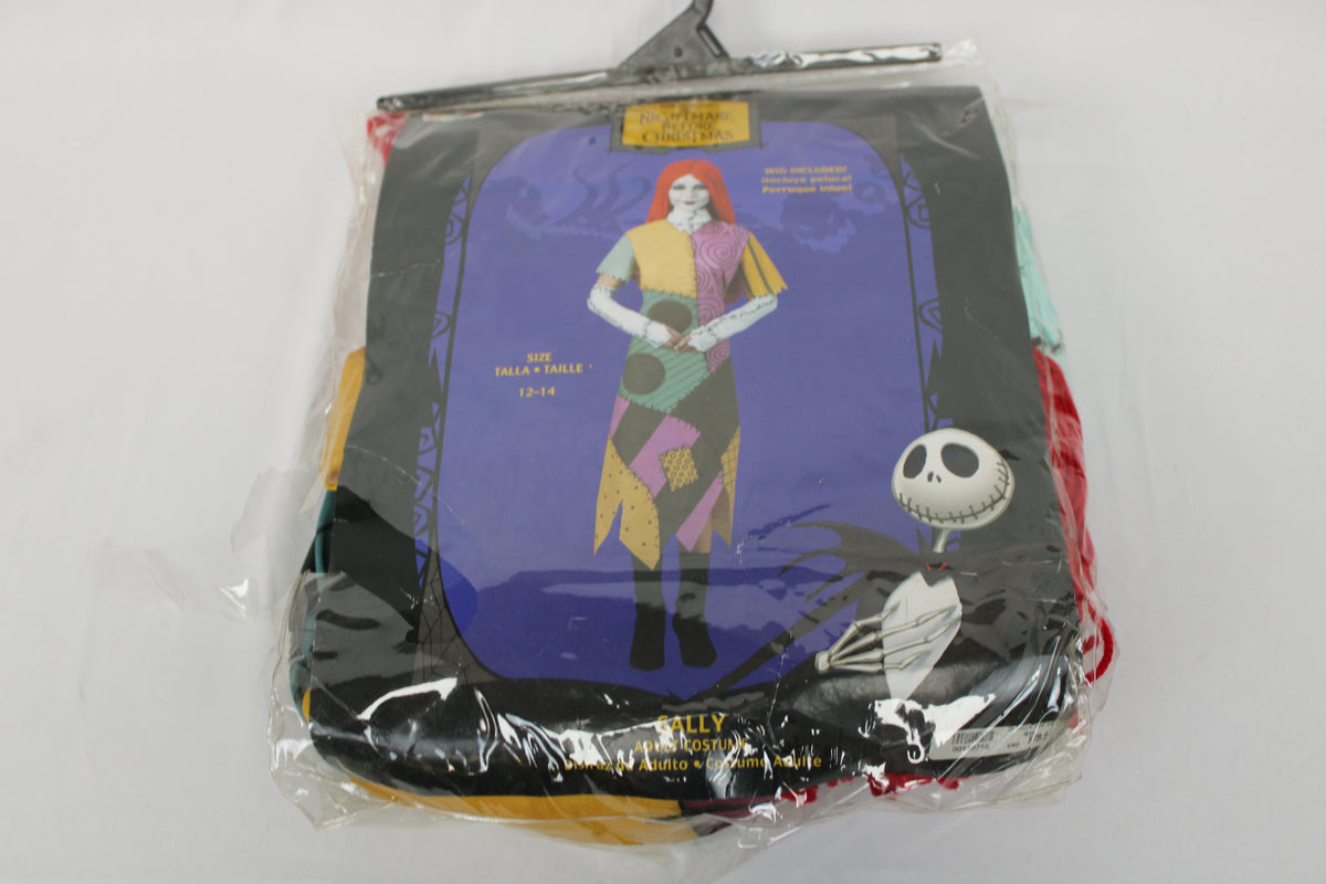 The Nightmare Before Christmas Sally adult costume, NWT, Women's 12-14