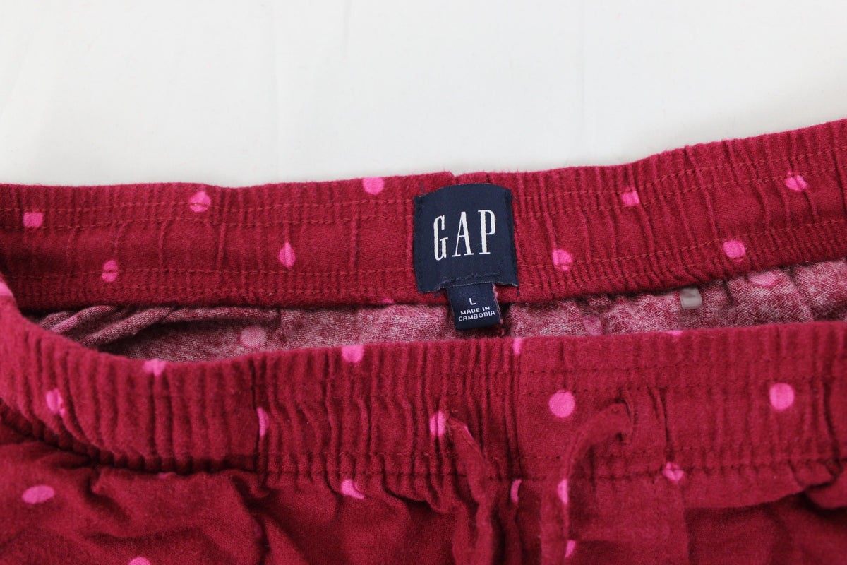 Gap Polka Dotted Soft Pajama pants, Size L