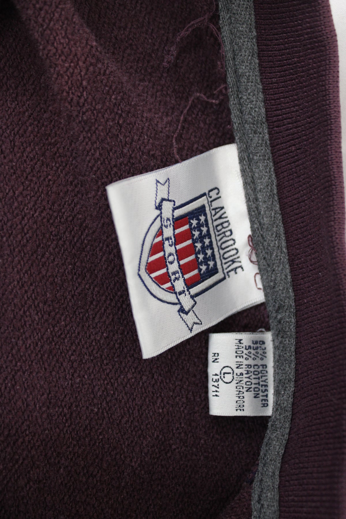 Claybrooke Sport Colorblock Sweatshirt, Size Large