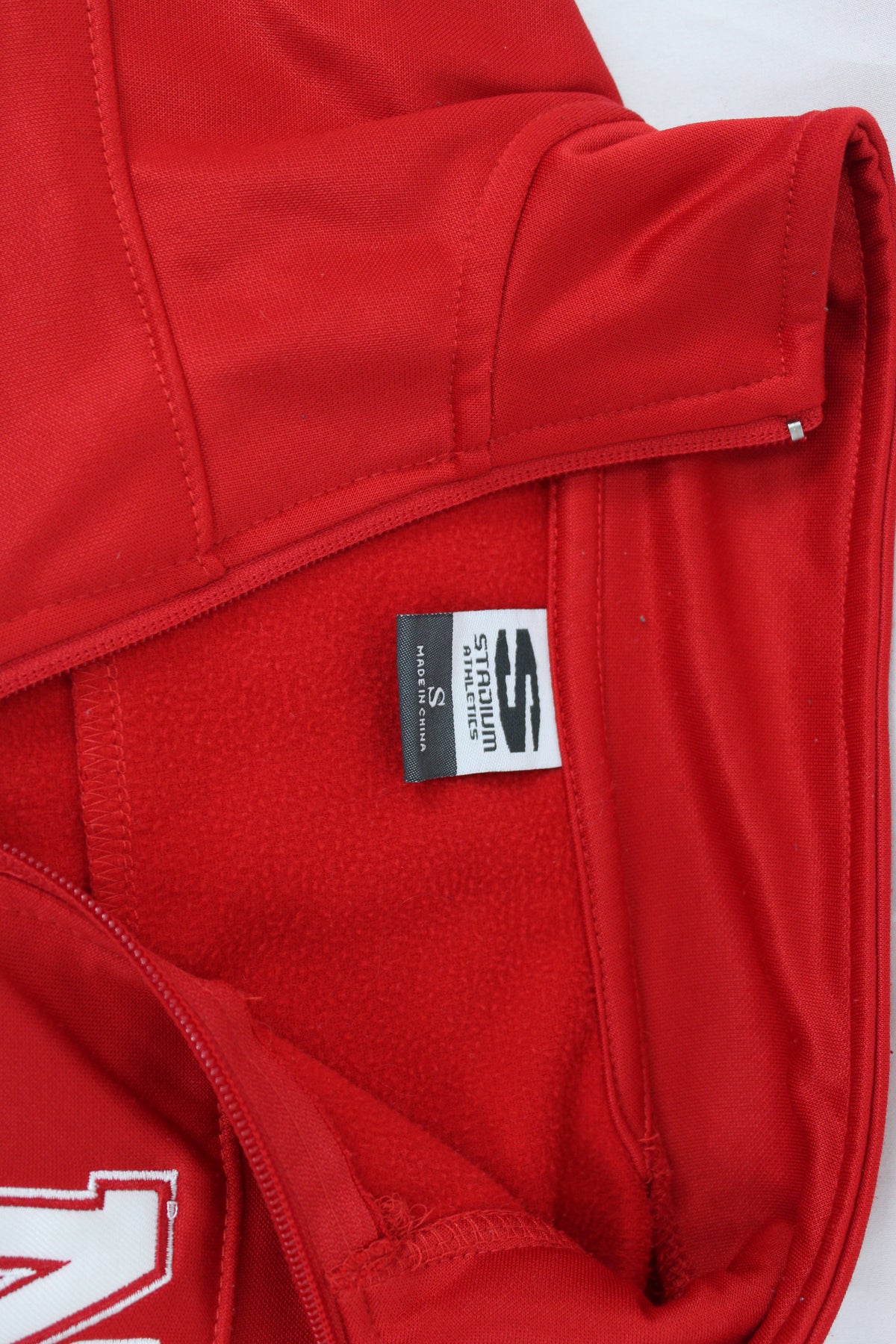 Stadium Athletics Nebraska Quarter Zip Sweatshirt, Size S
