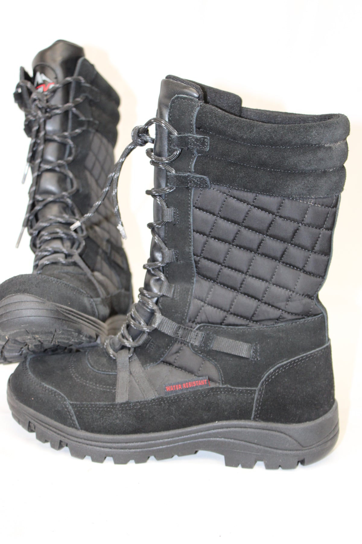 Nortiv 8 Rogue women's mid calf lace up snow boot, 200g Thinsulate lining, Women's 9.5
