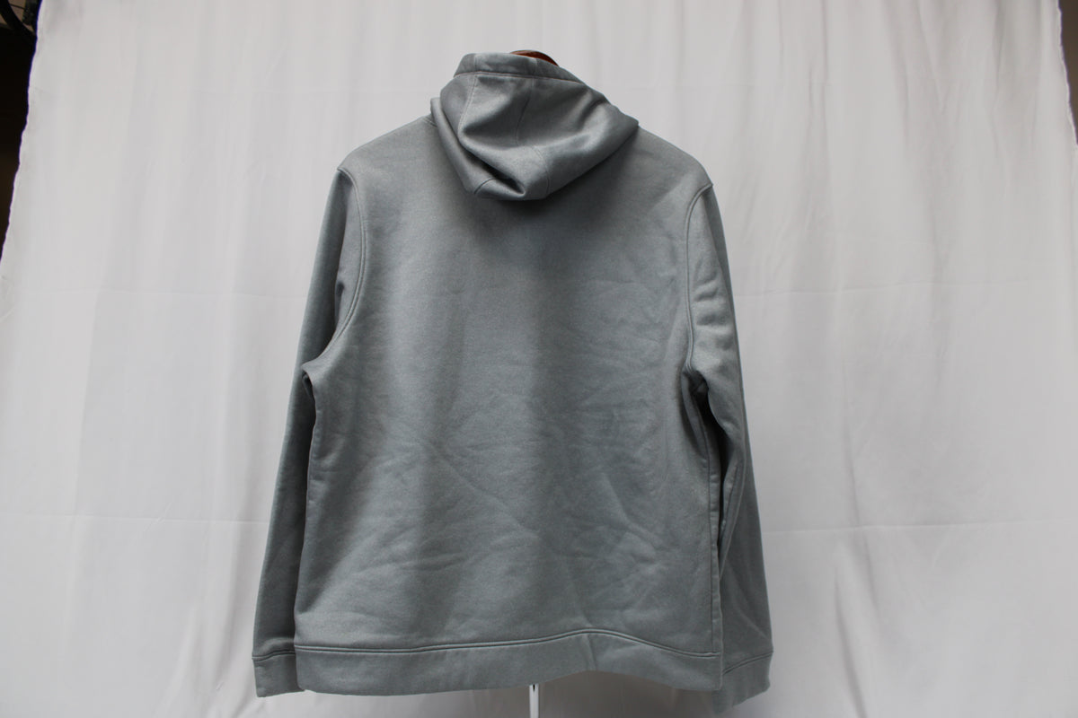 Under Armour Gray Hooded Sweatshirt, Size Large