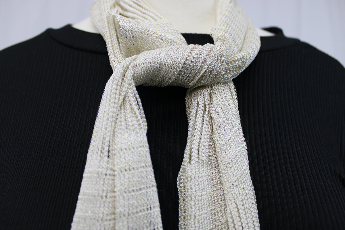 Cream Scarf