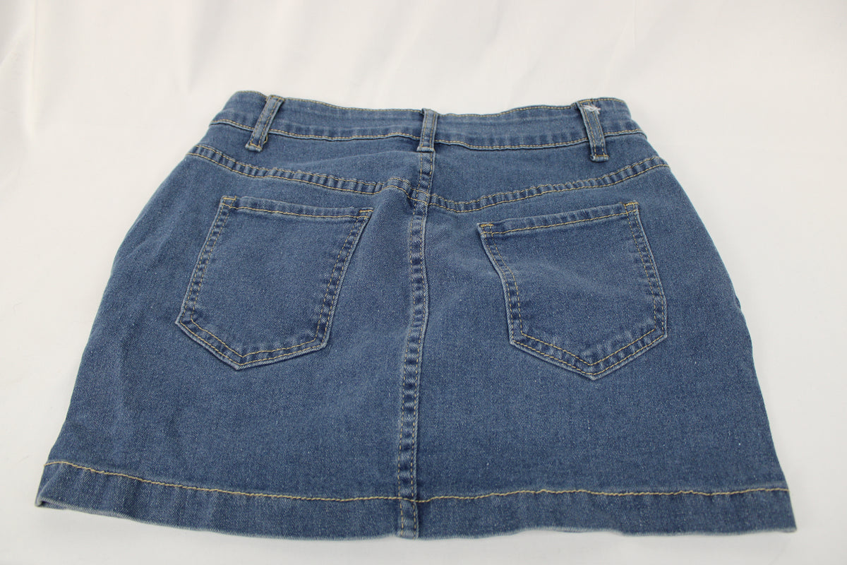 Shein Jean Skirt, Size S