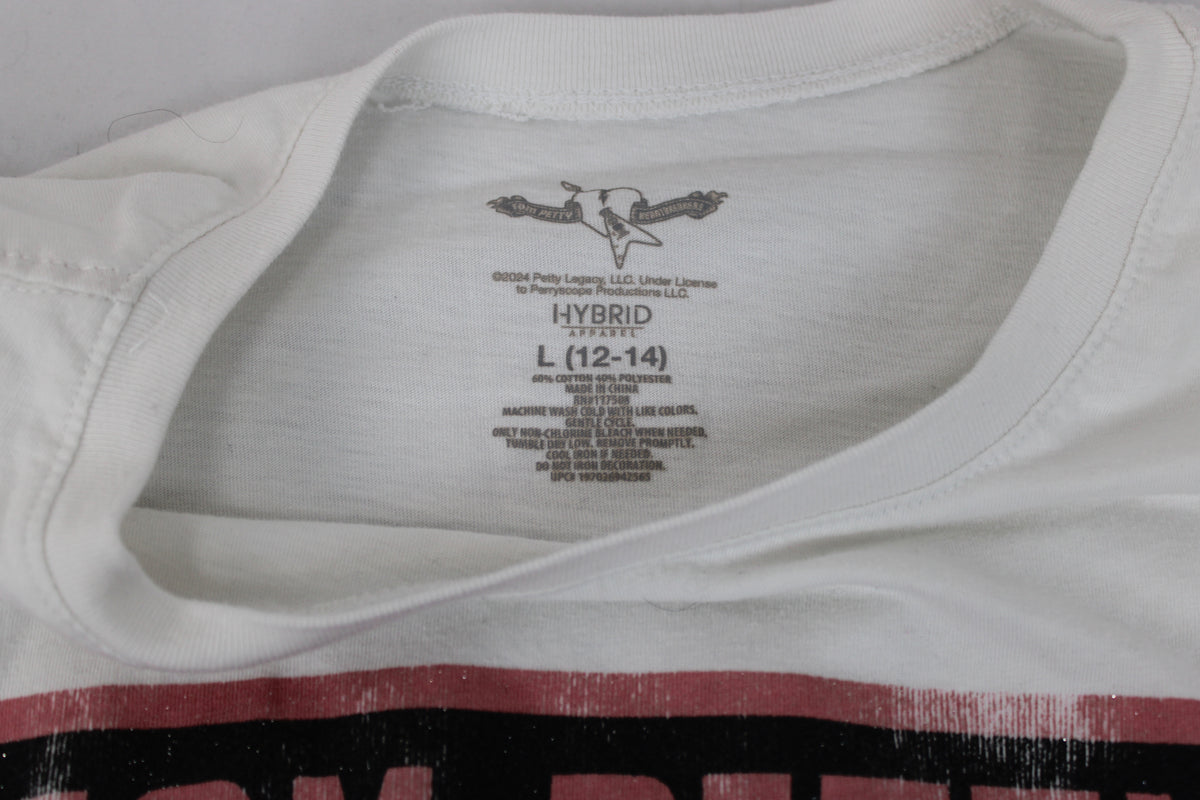 Hybrid Apparel Tom Petty Full Moon Fever graphic cotton t-shirt, Women's L