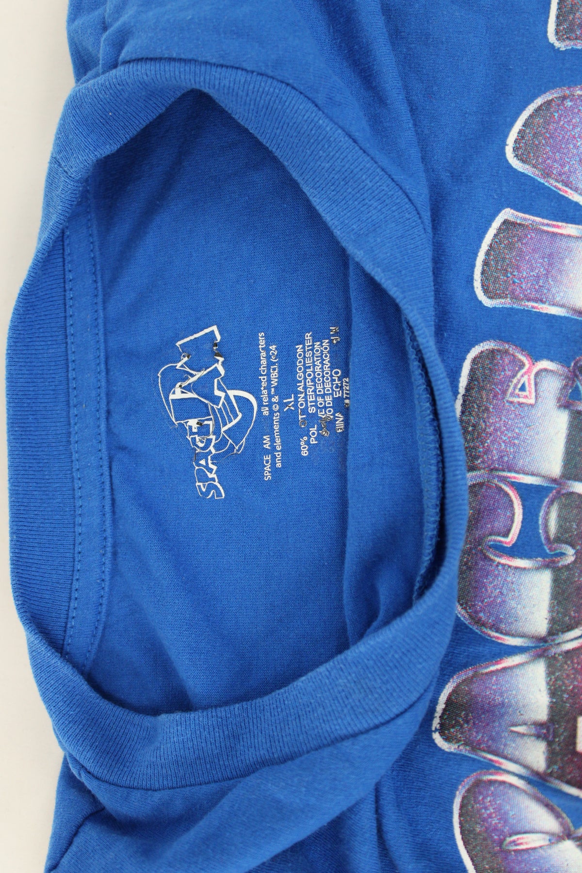 Space Jam Tunesquad graphic t-shirt from the Spacejam original motion picture, Men's XL
