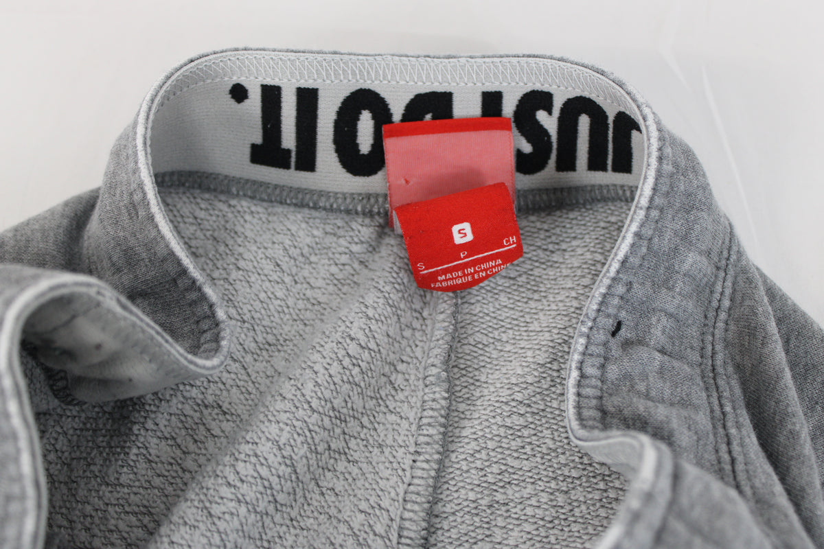 Nike fleece lined cotton drawstring sweatpants, grey, Men's S