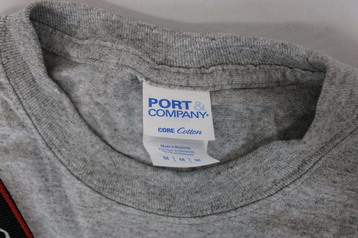 Port Authority Fort Omaha Intertribal Powwow logo t-shirt, Men's M